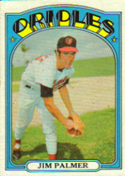 1972 Topps Baseball Cards      270     Jim Palmer